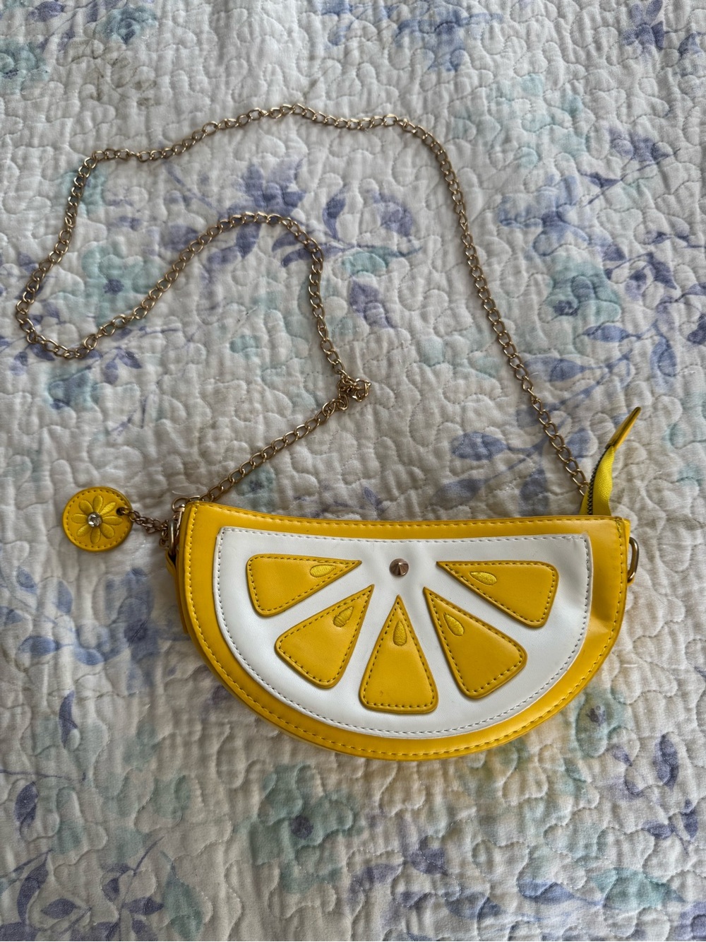 Lemon Crossbody Purse